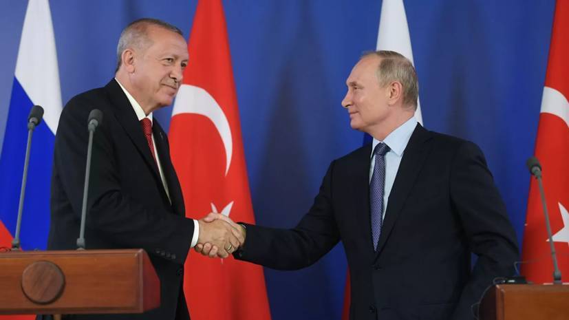 В Кремле рассказали о темах предстоящих переговоров Путина и Эрдогана