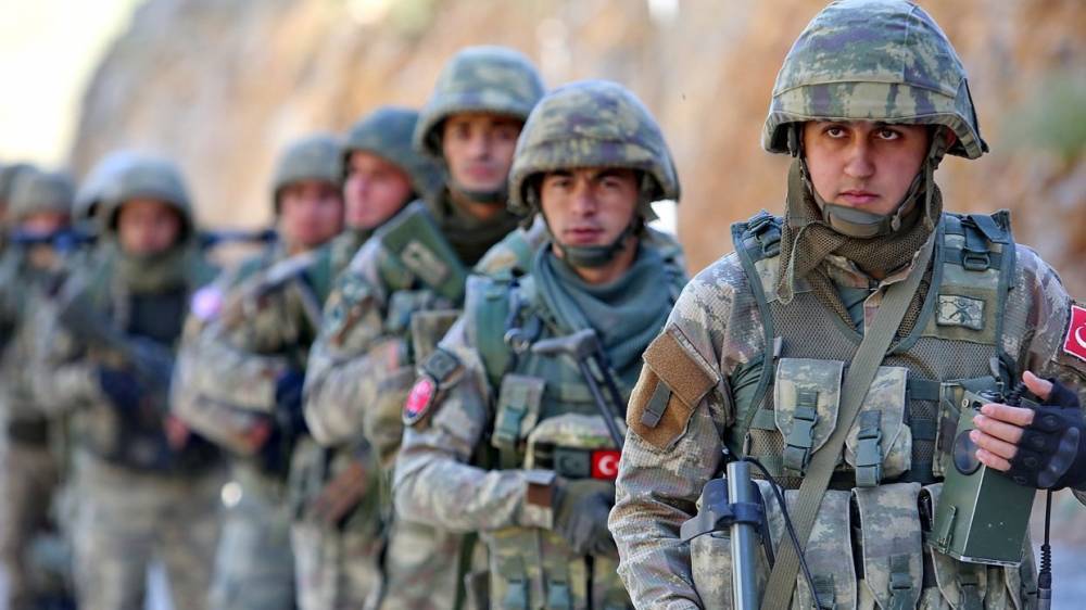 Турция сбила беспилотник во время операции против курдских террористов в Сирии