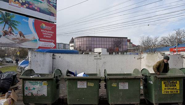 В Симферополе отметили катастрофическую нехватку мусорных баков