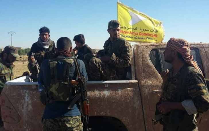 Курды открыли огонь по колонне российских и сирийских военных