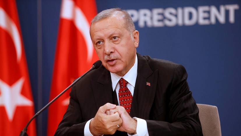 Эрдоган пригрозил продолжить «сокрушать терроризм» в Сирии