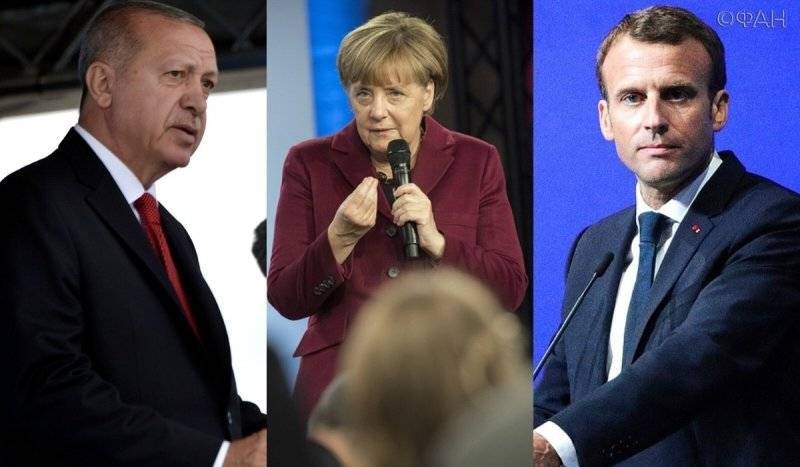 Макрон, Меркель и Джонсон хотят встретиться с Эрдоганом, чтобы напомнить про НАТО