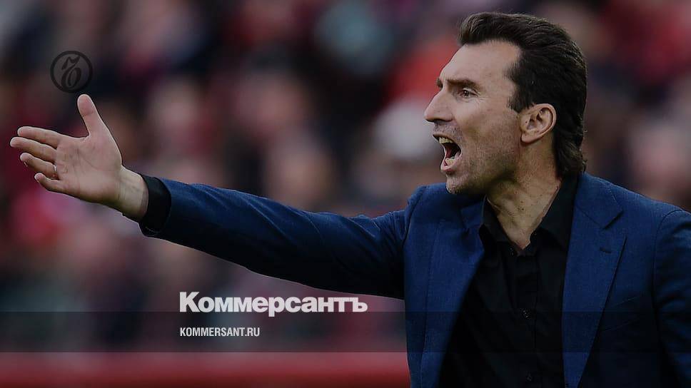 Главный тренер «Тамбова» подал в отставку после поражения в матче РПЛ