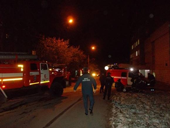 В Новосибирске загорелась больница скорой помощи. Эвакуировано 160 пациентов