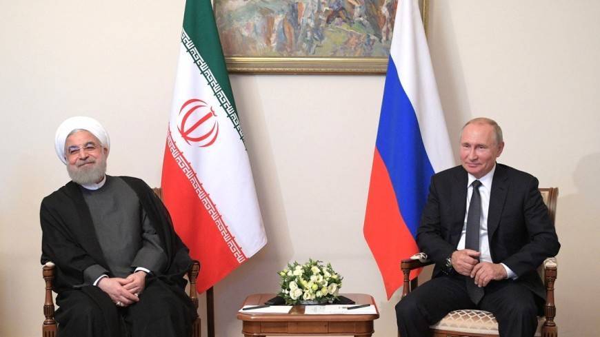 Путин и Рухани обсудили безопасность в Персидском заливе и Ормузском проливе