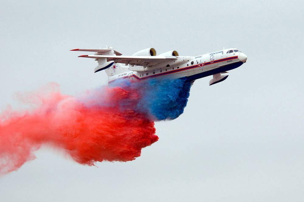 Новый российский самолет-амфибия будет в 20 раз мощнее Бе-200