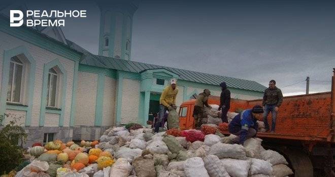 В День гушр в Татарстане собрали свыше тысячи тонн милостыни для нуждающихся