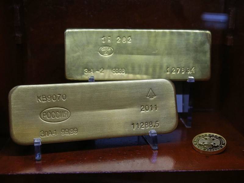 В Москве правоохранители изъяли золото на 100 млн рублей