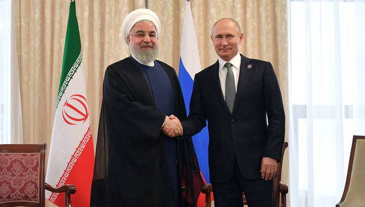Путин и Рухани обсудили ситуацию в Персидском заливе