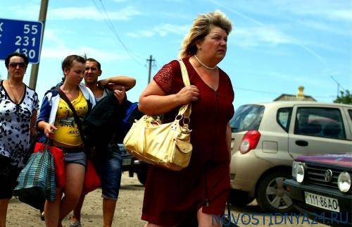 Крым: туристы с Украины едут сотнями тысяч