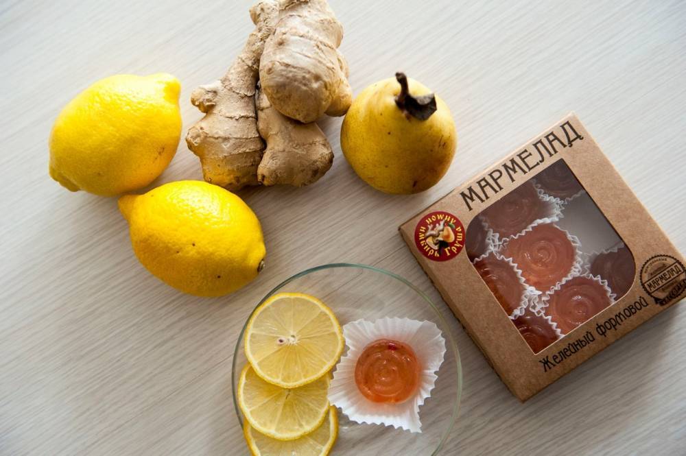 Домашний мармелад с имбирем и лимоном — тот случай, когда и вкусно, и полезно! Фото и видео.