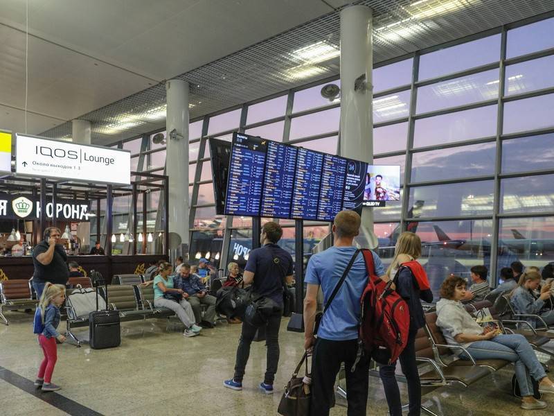 Рейсы задерживаются в московских аэропортах