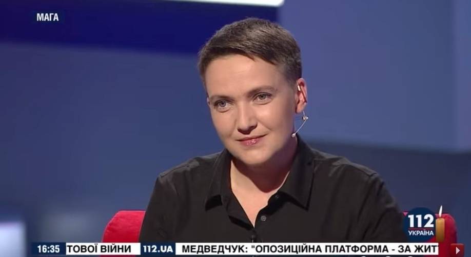 Савченко рассказала о лжи Порошенко про войну в Донбассе