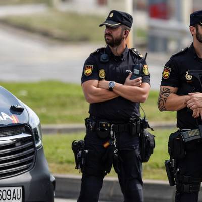 Полиция применила силу против манифестантов в порту Барселоны