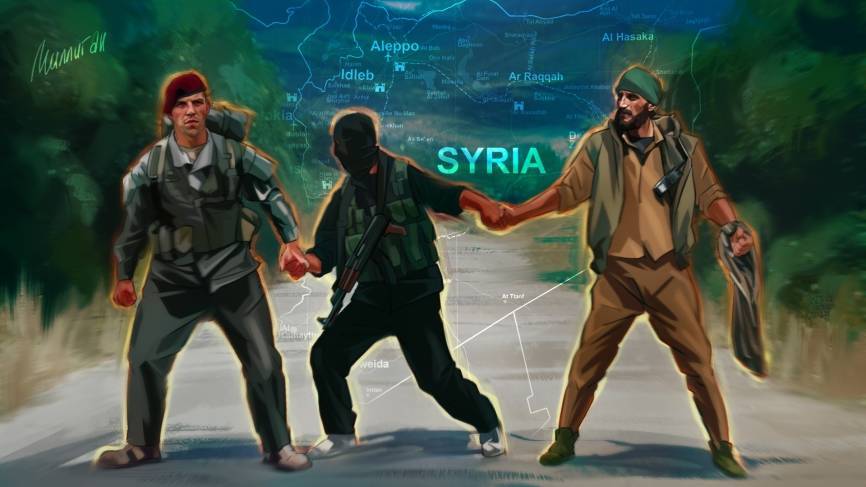 Курдские боевики публикуют фейки о турецкой операции «Источник мира» в Сирии