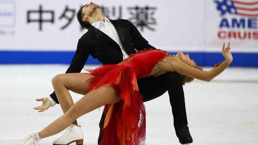 Степанова и Букин занимают второе место после ритмического танца на Skate America