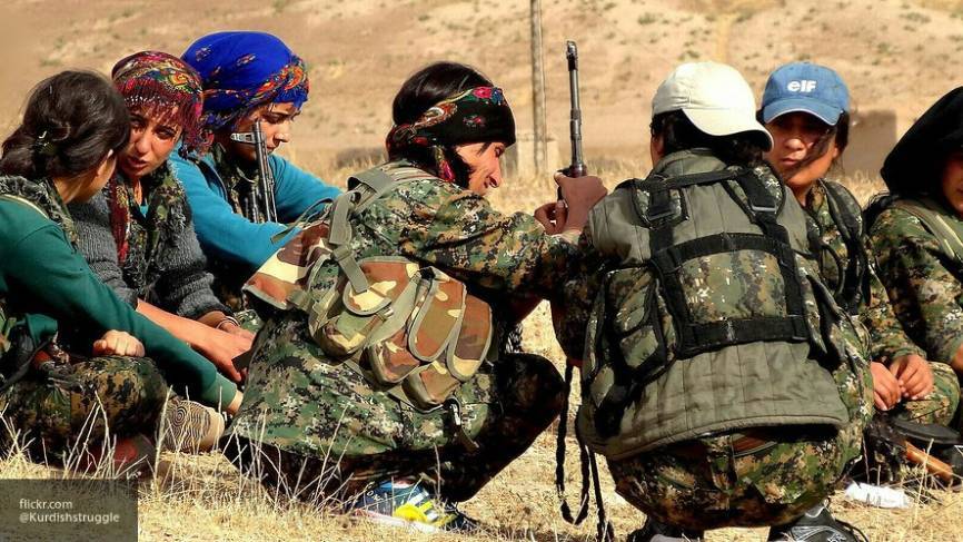 Курдские боевики принуждают жителей САР участвовать в митингах против операции Турции