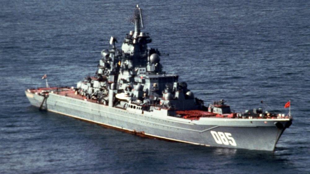 Американские СМИ назвали крейсер «Адмирал Нахимов» самым опасным российским кораблем