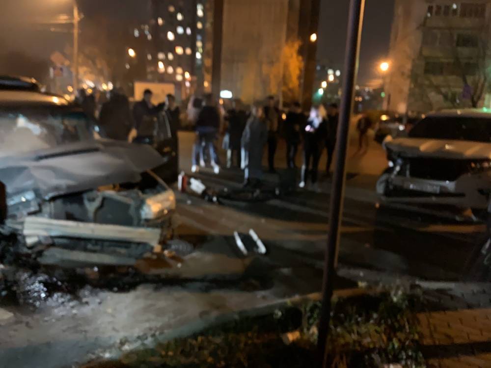 Пьяный водитель устроил крупное ДТП в Балашихе с пострадавшими
