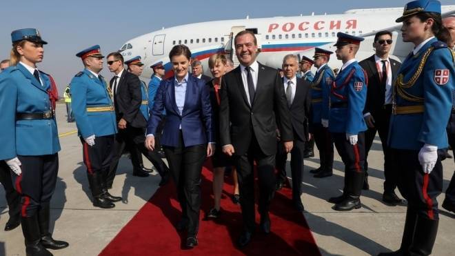 Власти Сербии считают, что визит Медведева был очень успешным