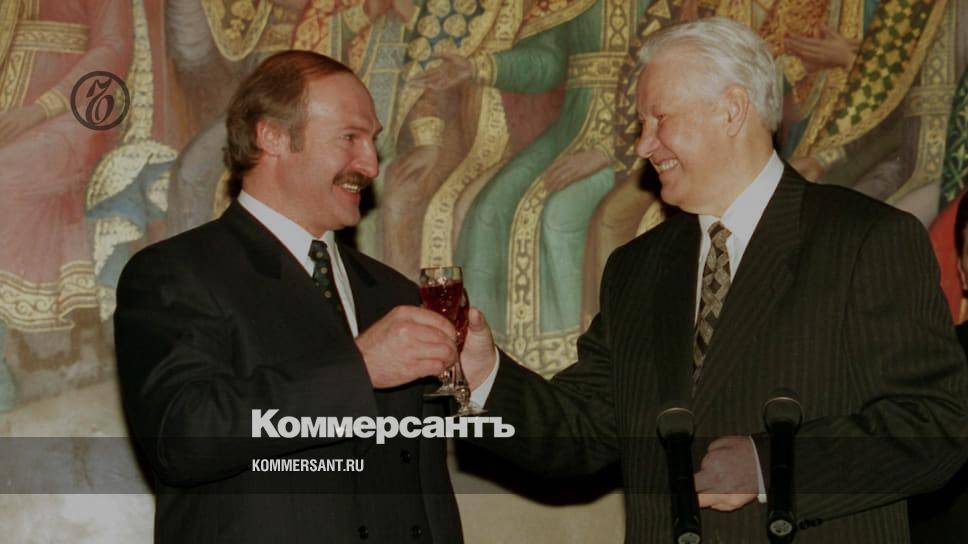 Лукашенко в шутку предлагал Ельцину сделать Клинтона главой Союзного государства