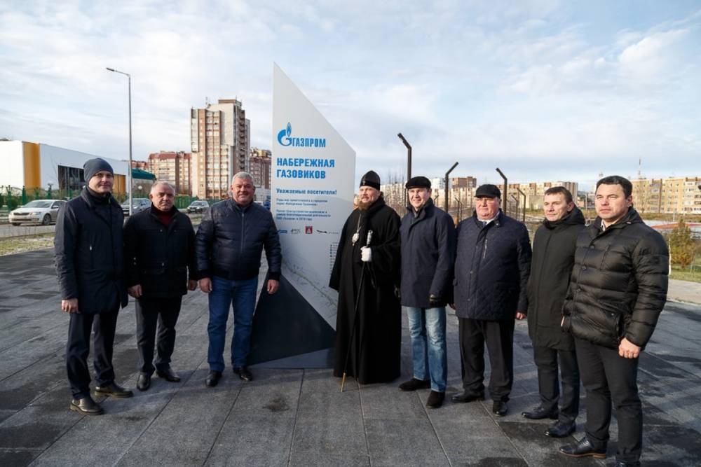 Сергей Гапликов поздравил ухтинцев с открытием  второй очереди набережной Газовиков