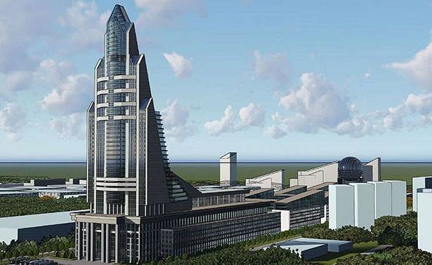 М. Хуснуллин: Высота здания Национального космического центра в Москве будет достигать порядка 200 м