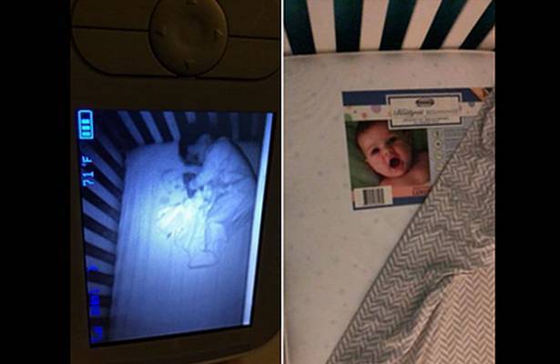 Мать испугалась «призрака» в кроватке ребенка из-за оплошности отца