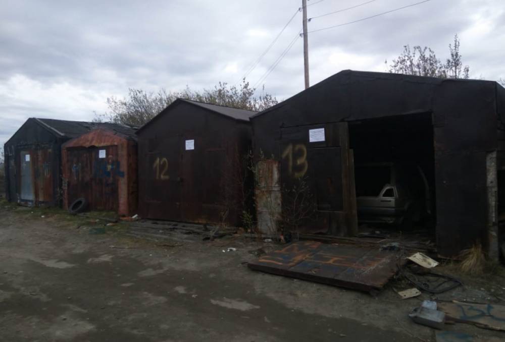 Петрозаводск очистят от бесхозных гаражей и киосков