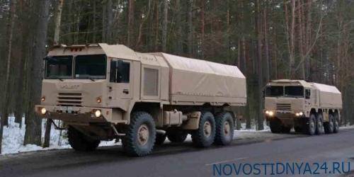 Белорусские военные грузовики в поисках новых рынков