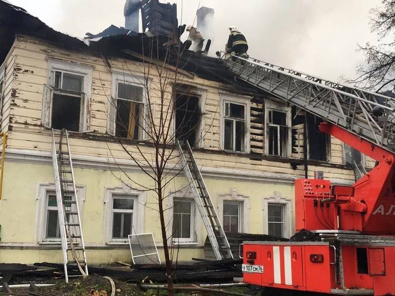 День траура объявлен в Ярославской области после пожара в жилом доме