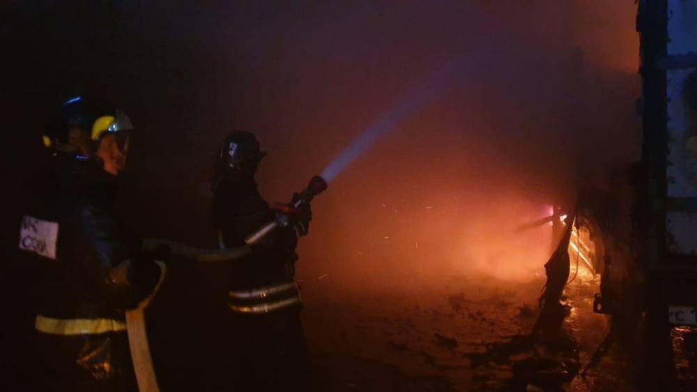 Пожар на Амурской улице ликвидирован