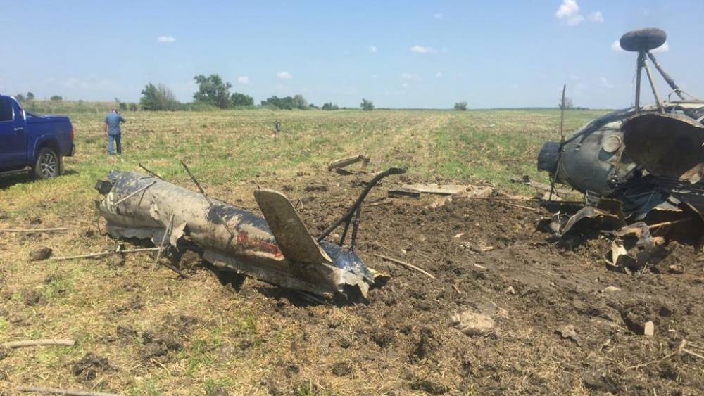 В Полтавской области бывший украинский министр погиб при крушении вертолета