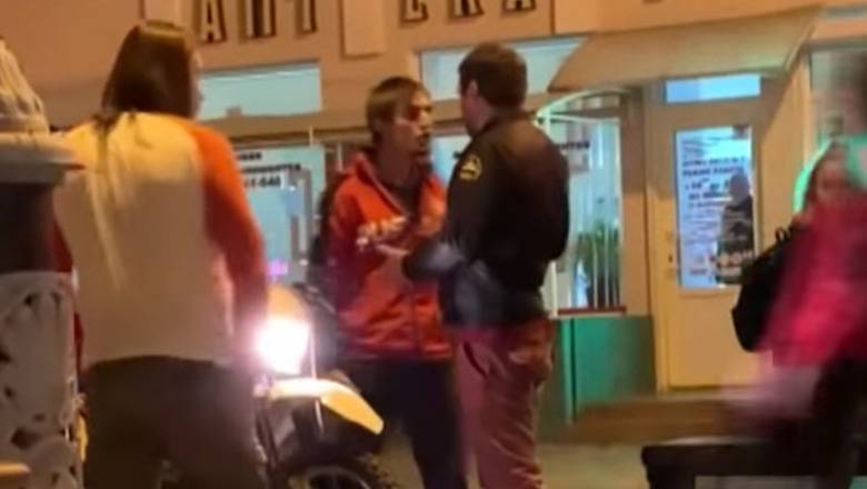 В Симферополе чеченский мотоциклист избил журналиста (ВИДЕО)