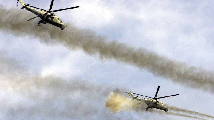 Вертолеты ВКС РФ заняли брошенную США и курдами-террористами военную базу в Сирии