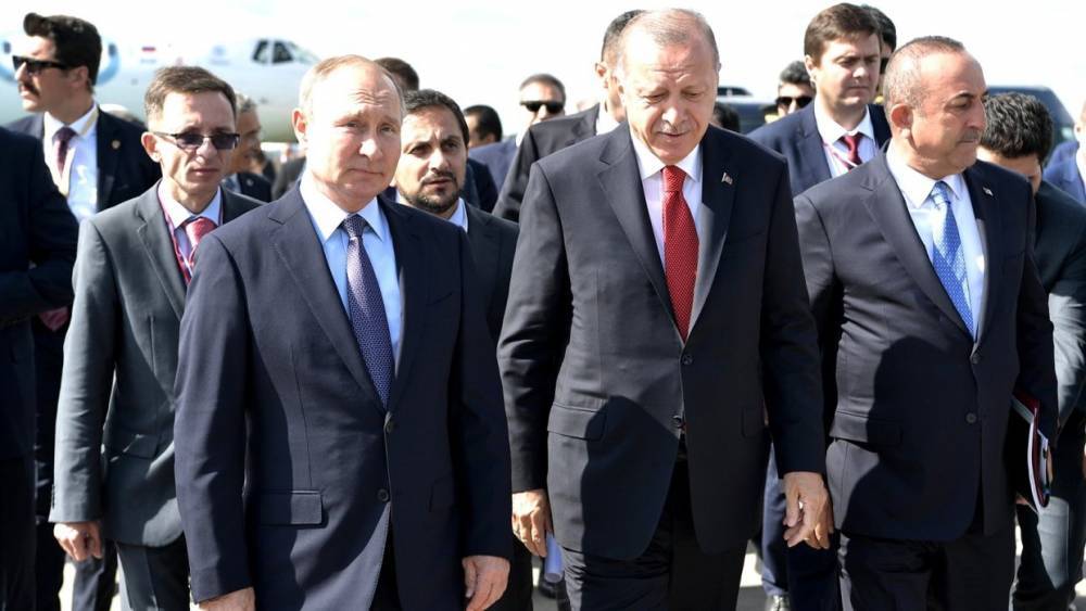 Путин обсудит с Эрдоганом в Сочи операцию Турции против курдов-террористов в Сирии