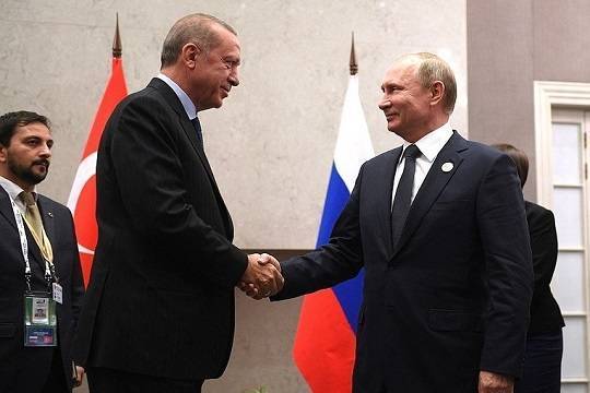 В Сочи стартовали переговоры Путина и Эрдогана