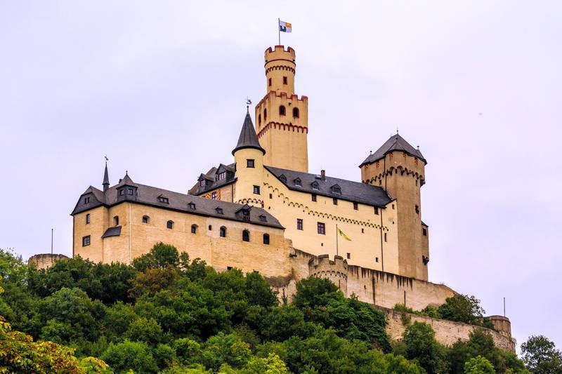 Интересные места Германии: замок Марксбург