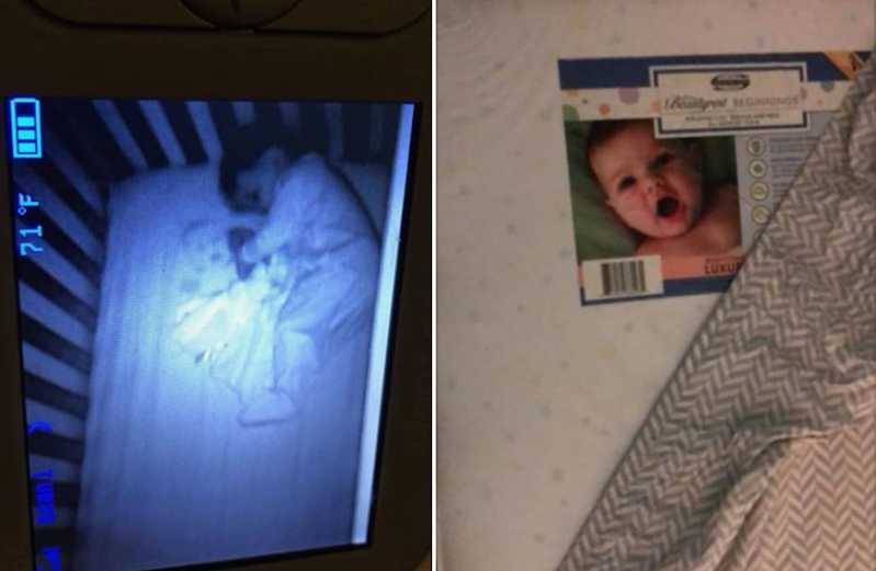 Мать лишилась сна после того, как увидела младенца-призрака в кроватке сына