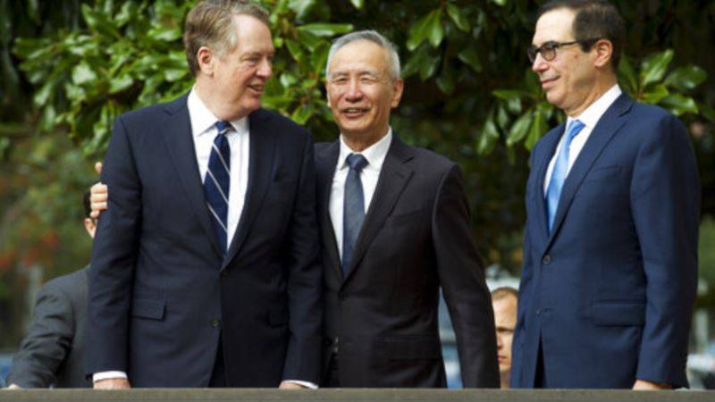 В Вашингтоне стартует новый раунд торговых переговоров между США и Китаем