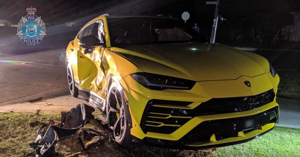 Подросток разбил Lamborghini Urus, удирая от&nbsp;полиции
