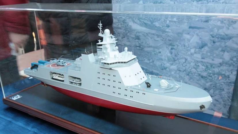 Эксперт оценил головной патрульный корабль ледового класса «Иван Папанин»
