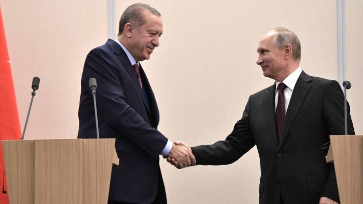 Переговоры Владимира Путина и Реджепа Тайипа Эрдогана длятся более пяти часов