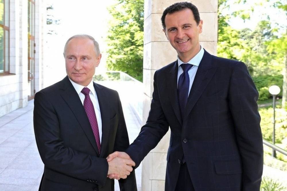 Путин сообщил Асаду о переговорах с Эрдоганом