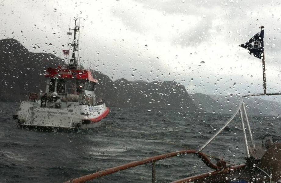 Российское судно у берегов Норвегии подало сигнал SOS