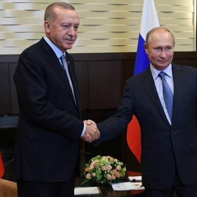 Переговоры в Сочи Путина с Эрдоганом продолжались более 6 часов