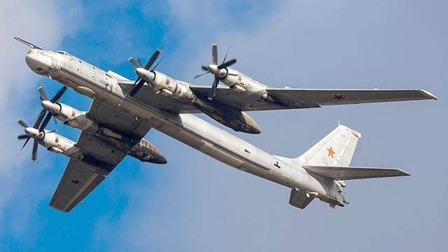 Ракетоносцы Ту-95МС пролетели над Японским и Желтым морями