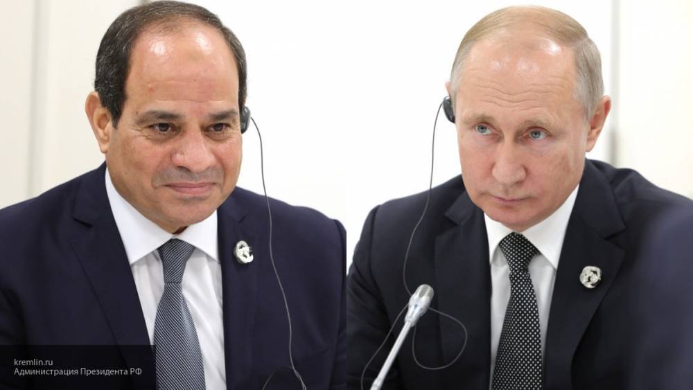 Путин получил приглашение от Ас-Сиси на церемонию строительства первой АЭС в Египте