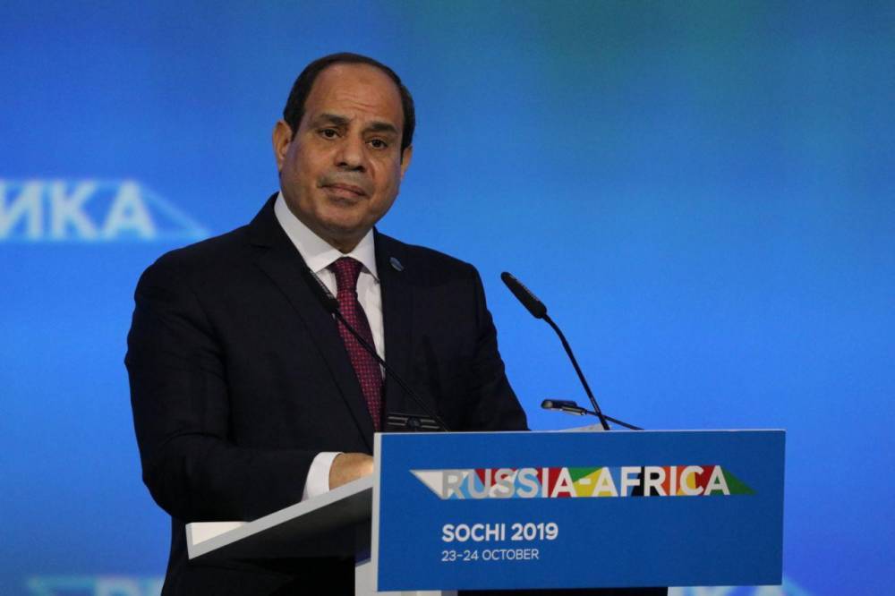 Президент Египта поблагодарил Путина за прекрасную организацию саммита Россия – Африка
