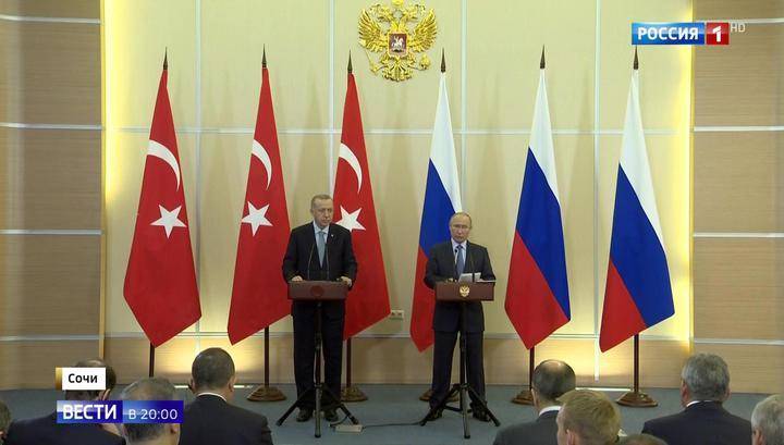 Путин: Россия и Турция нашли решение ситуации на границе с Сирией